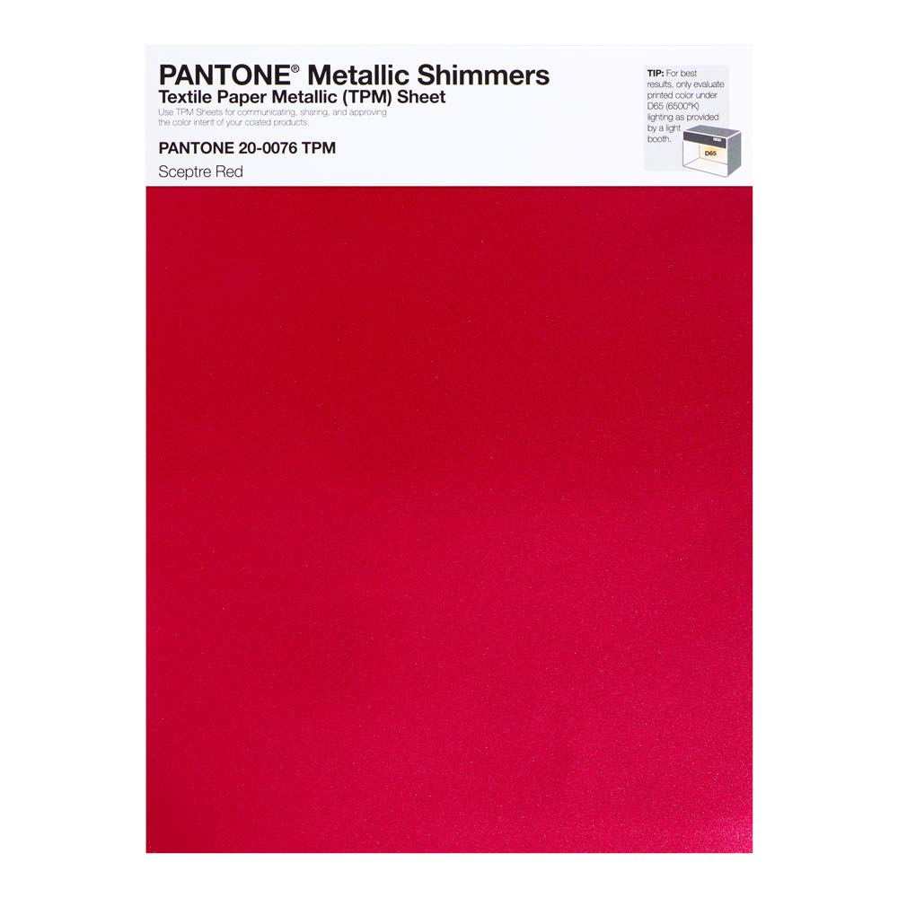 Amazon.co.jp: Pantone メタリックシマー TPM 8.5 x 11インチ シート